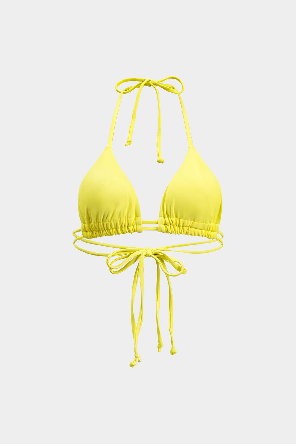 Bikini & Pareo Amarillo Estampado