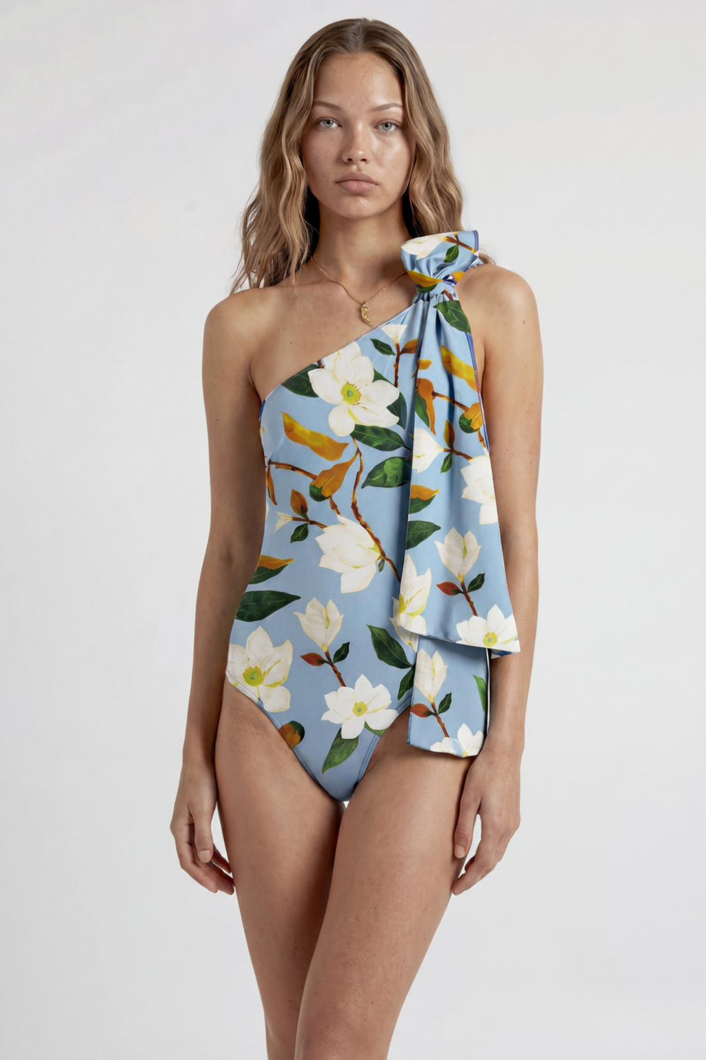Bañador Floral Asimétrico