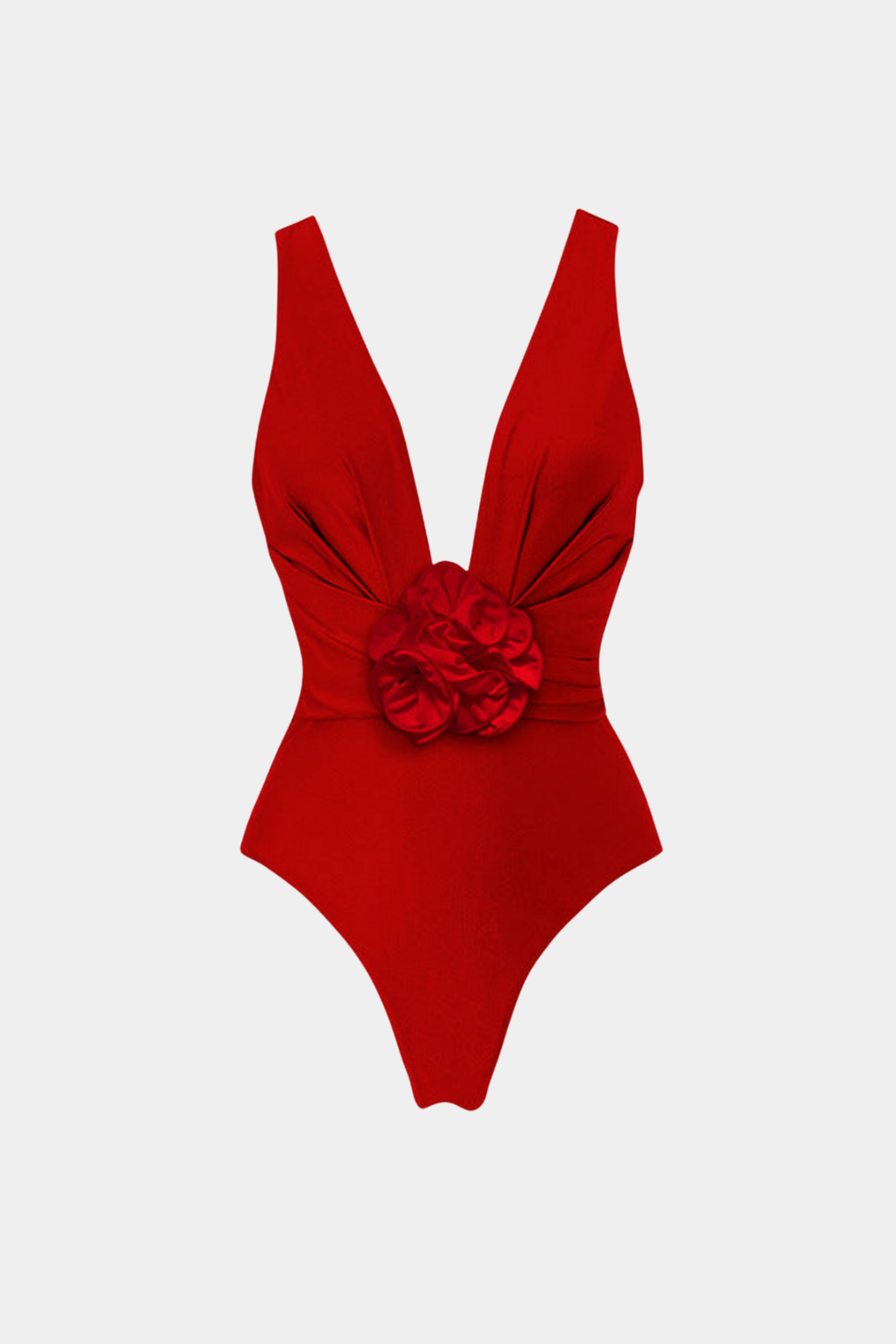 Bañador & Pareo Rojo Floral