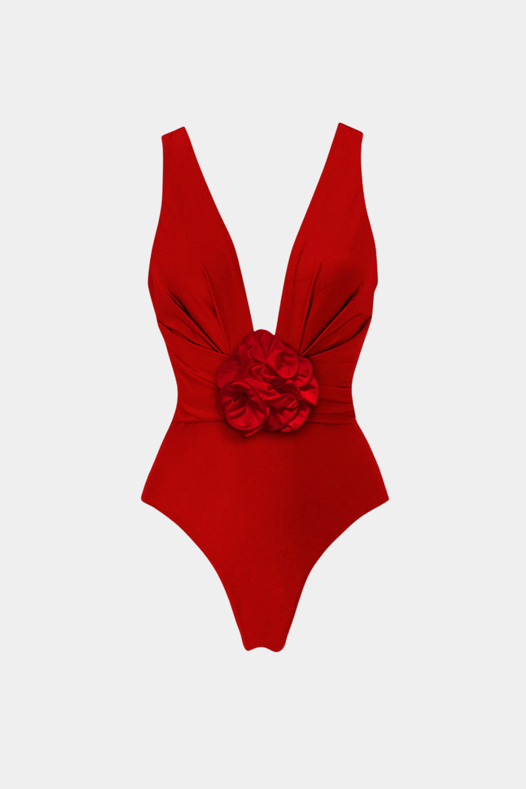 Bañador & Pareo Rojo Floral