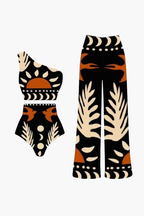 Bañador & Pareo Tribal Negro