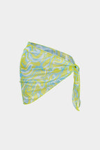Bikini & Pareo Amarillo Estampado