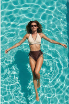 Bikini Halter Texturizado