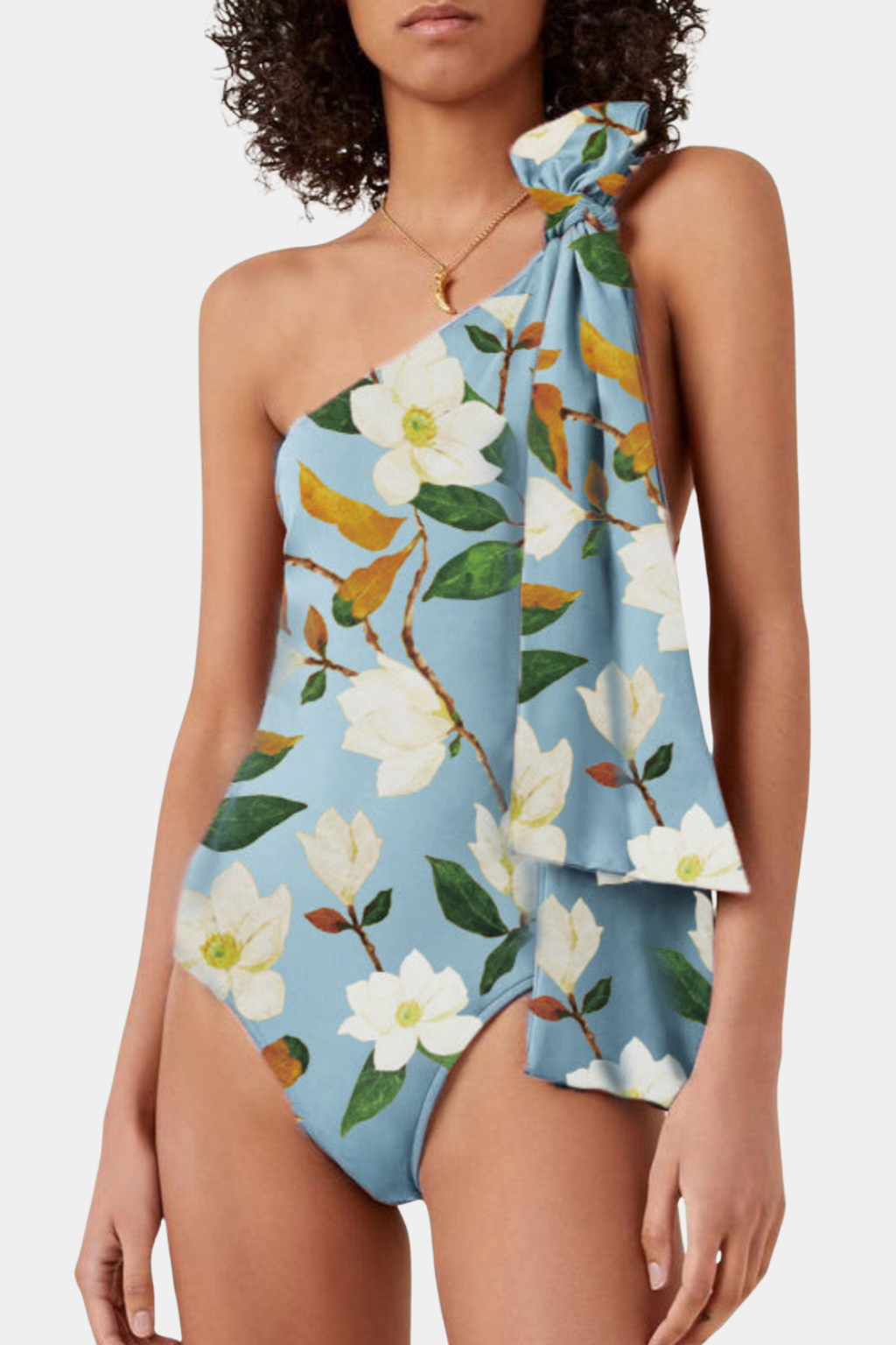 Bañador Floral Asimétrico