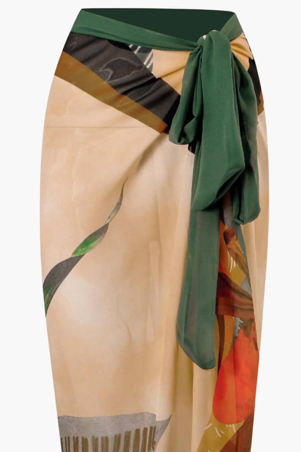 Bañador & Pareo Tropical Beige