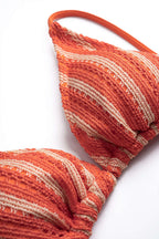 Bikini Rayas Coral