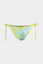 Bikini & Pareo Amarillo Estampado