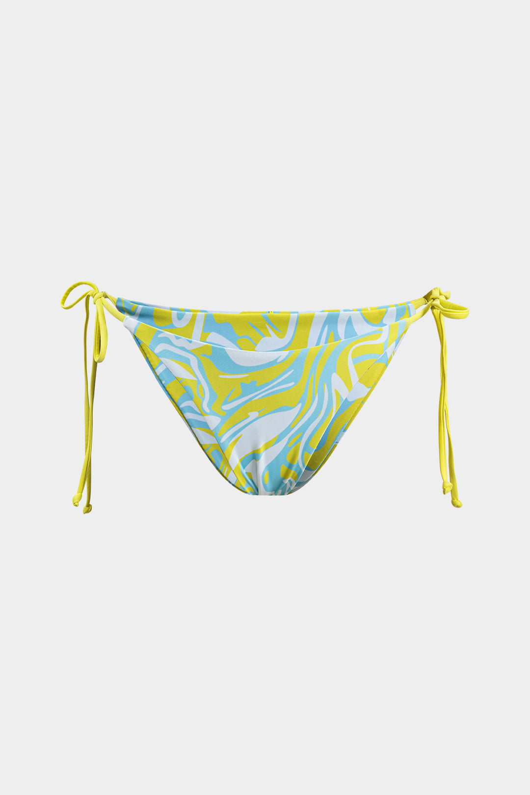 Bikini & Pareo Amarillo Estampado