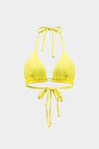 Bikini & Pareo Amarillo Estampado