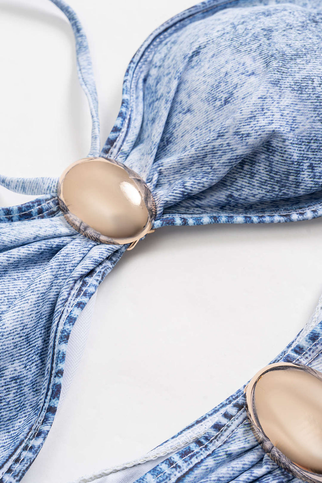 Bañador Denim Cut Out