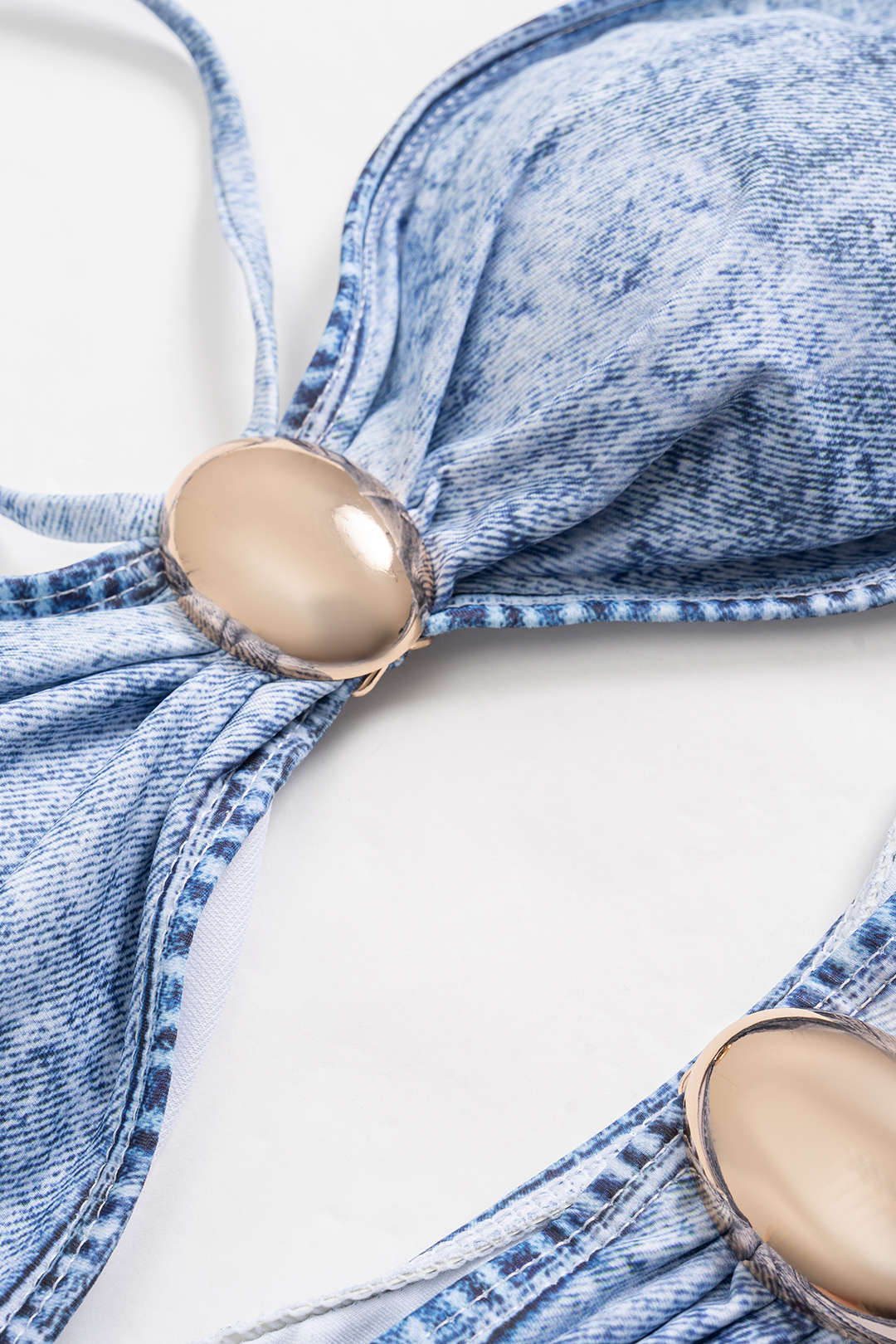 Bañador Denim Cut Out