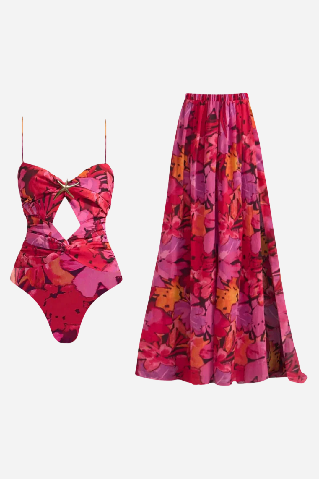 Bañador Fucsia Resort