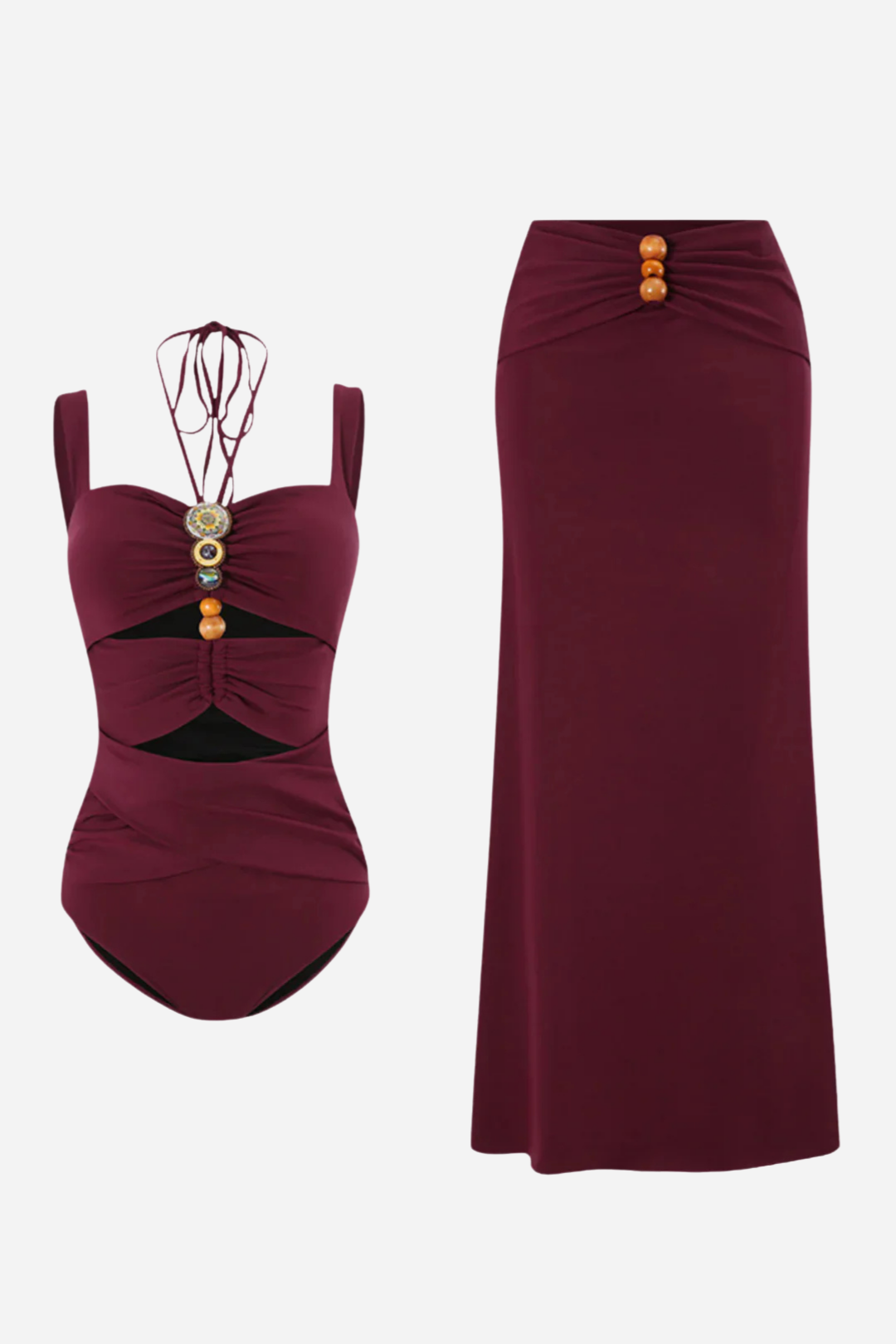Bañador Bordeaux Luxe