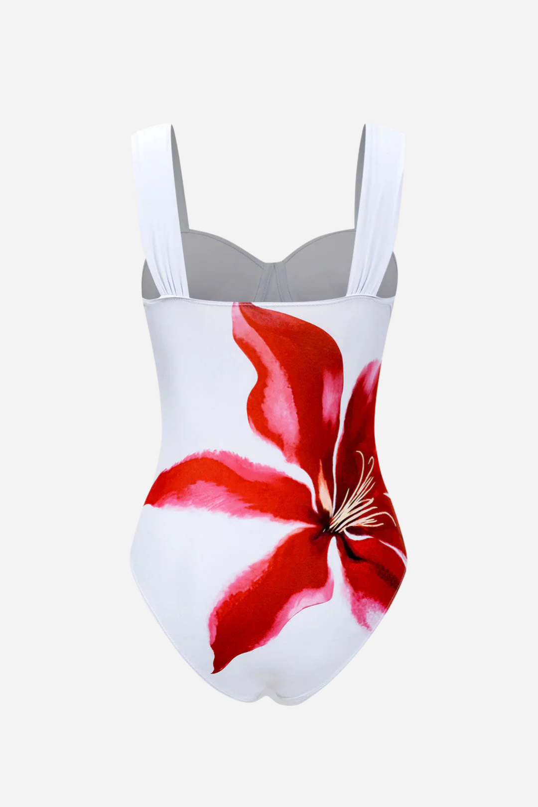 Bañador Flor Roja