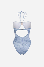 Bañador Denim Cut Out