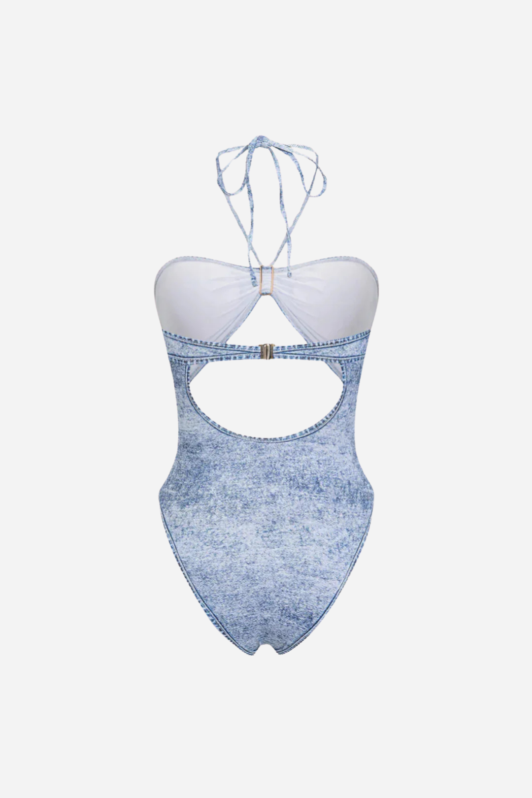 Bañador Denim Cut Out