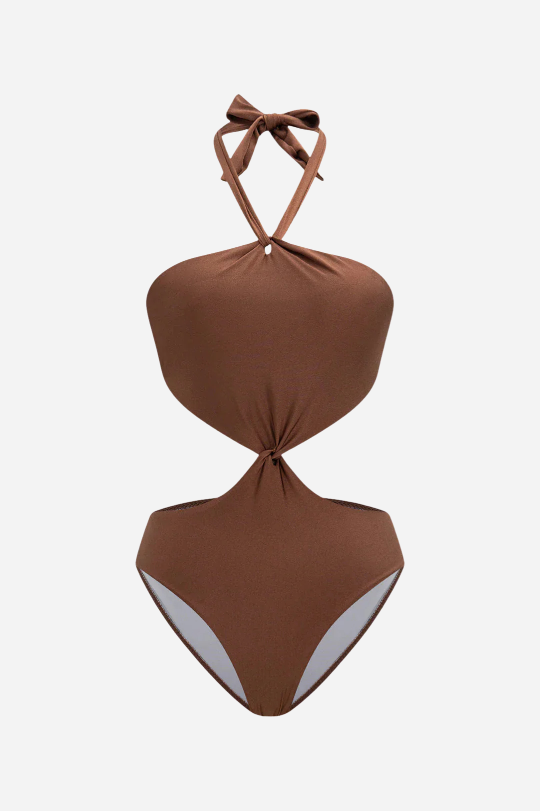 Bañador Halter Cut Out