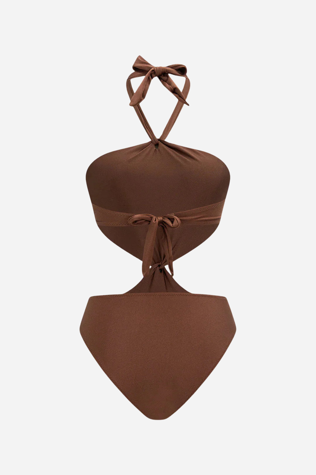 Bañador Halter Cut Out