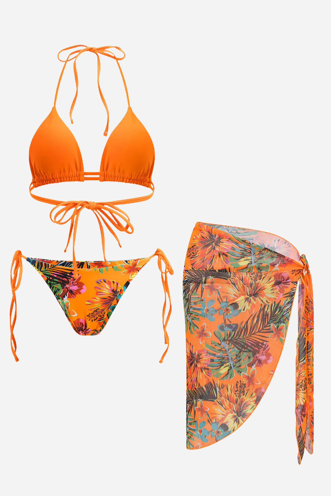 Bikini Halter Tropical