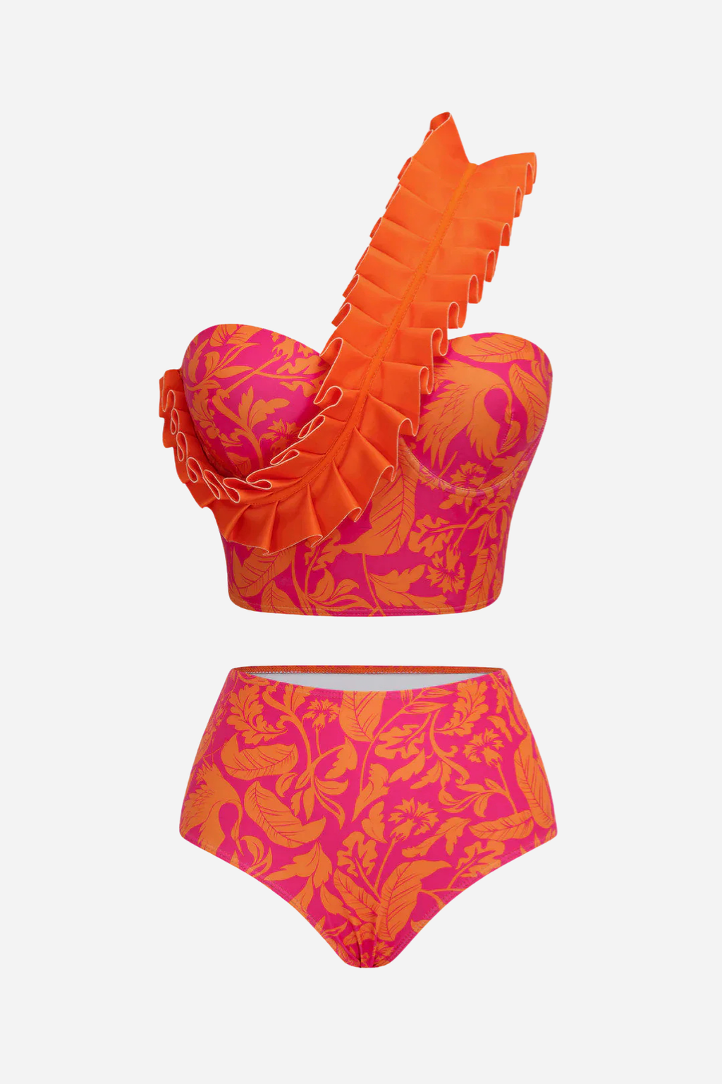 Bikini Fucsia Volante
