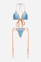 Bikini Azul Naranja