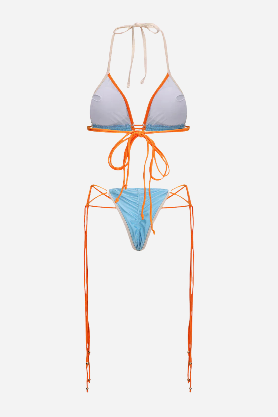 Bikini Azul Naranja