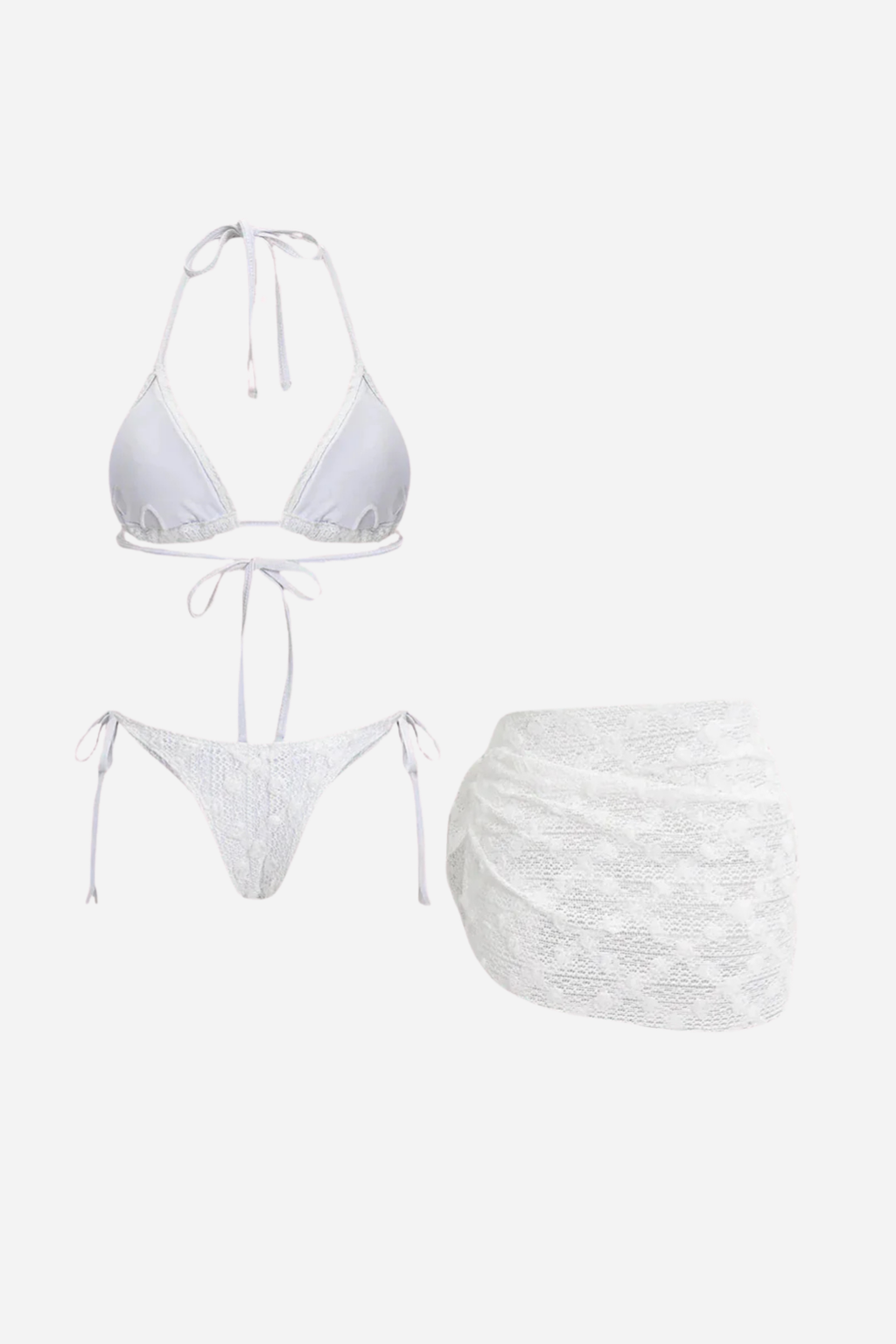 Bikini Blanco Textura