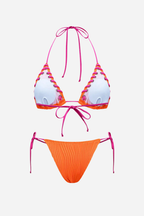Tie-Up Bikini Set