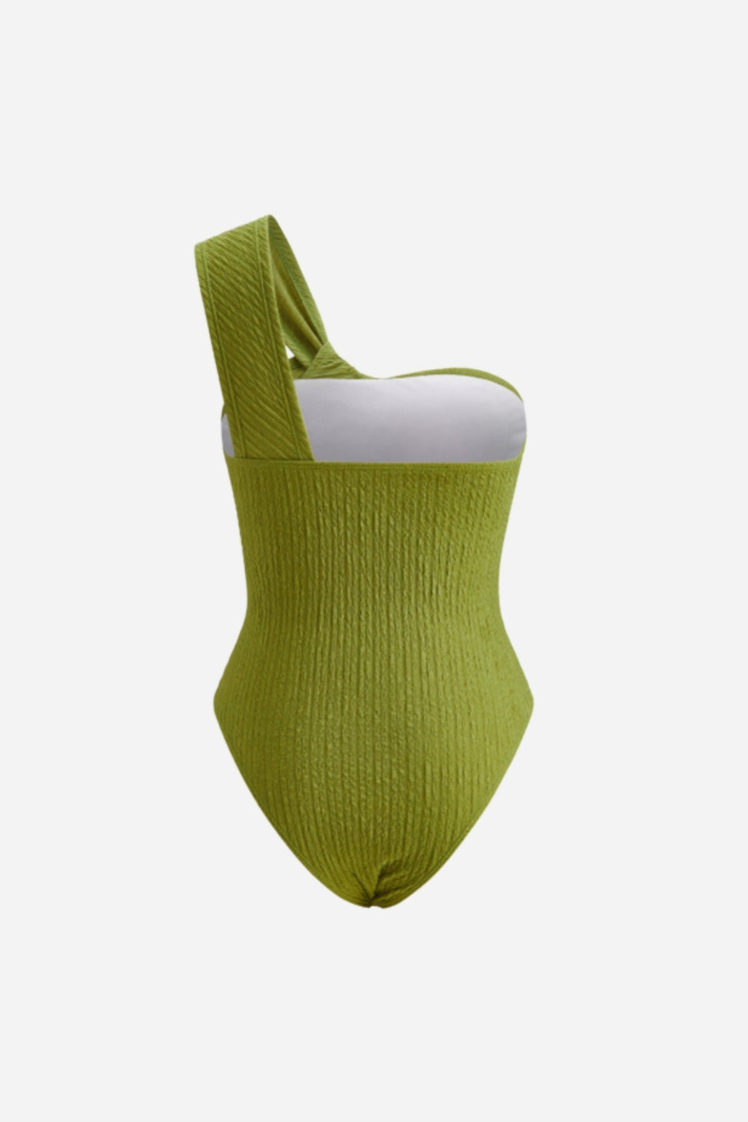 Bañador Verde Asimétrico