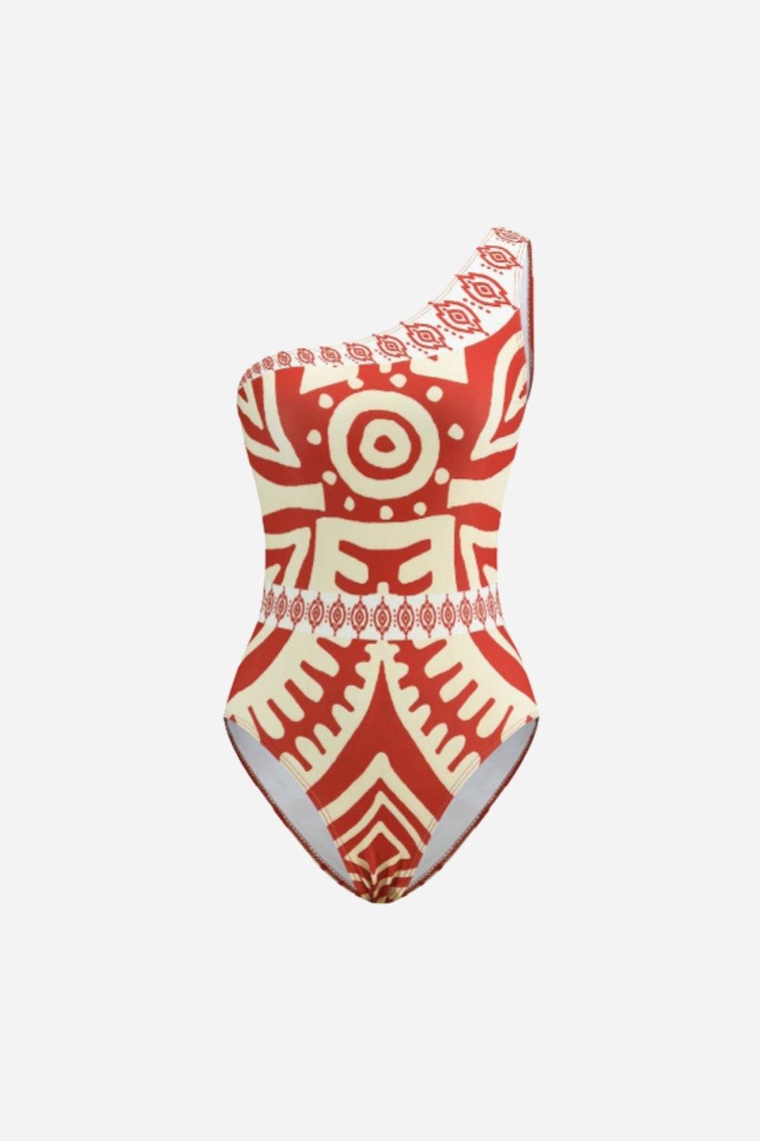 Bañador Asimétrico Estampado