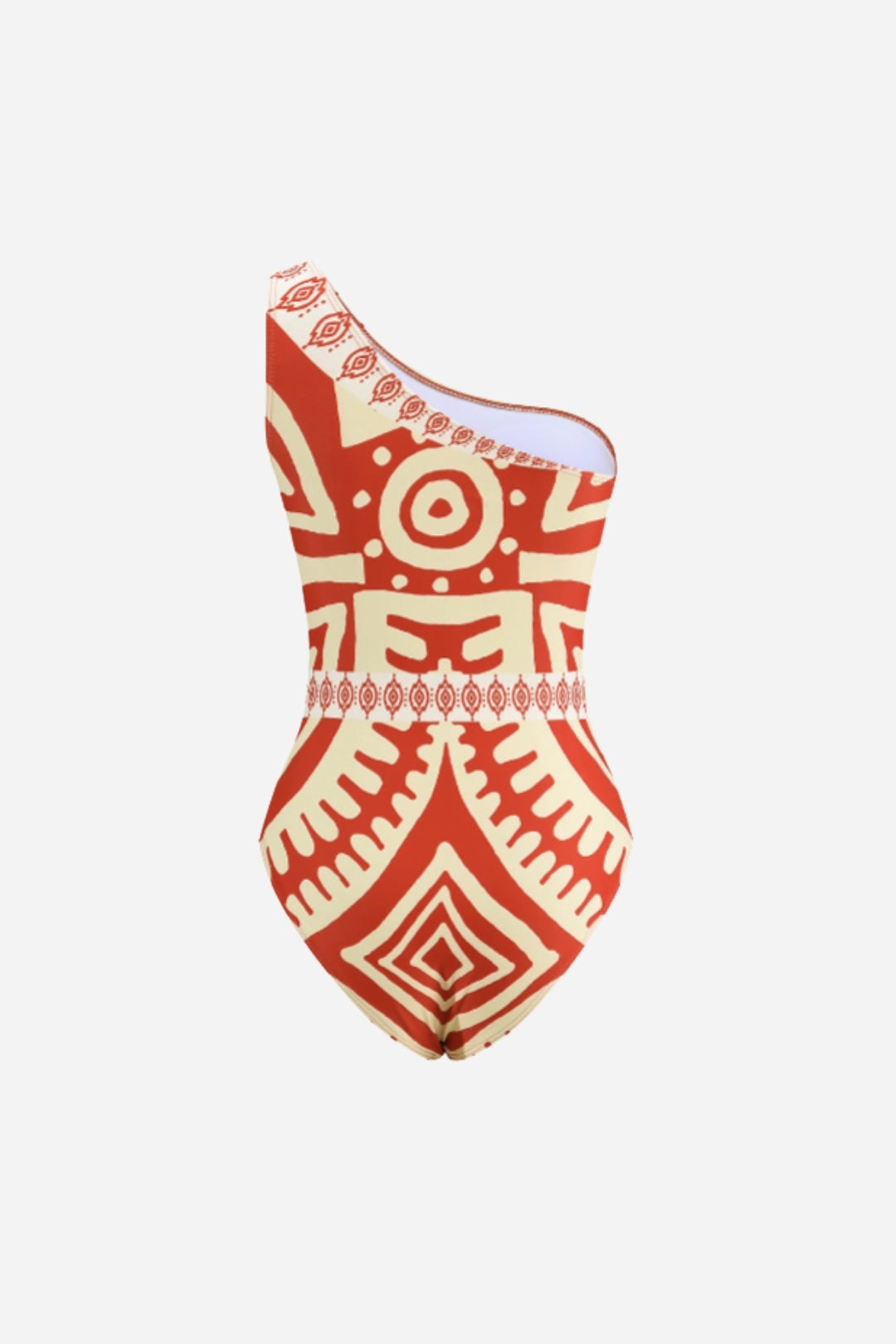 Bañador Asimétrico Estampado