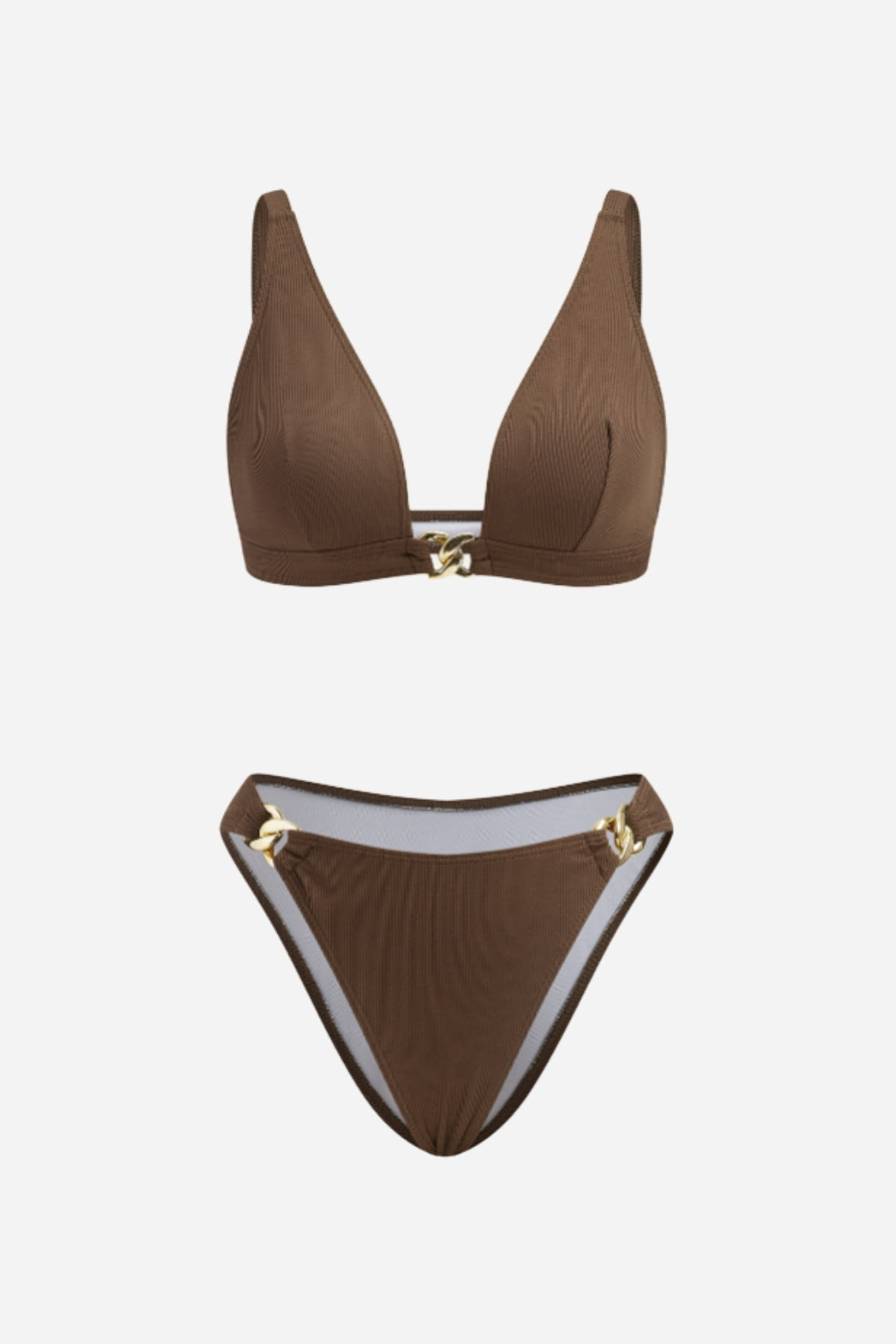 Bikini Marrón Elegante