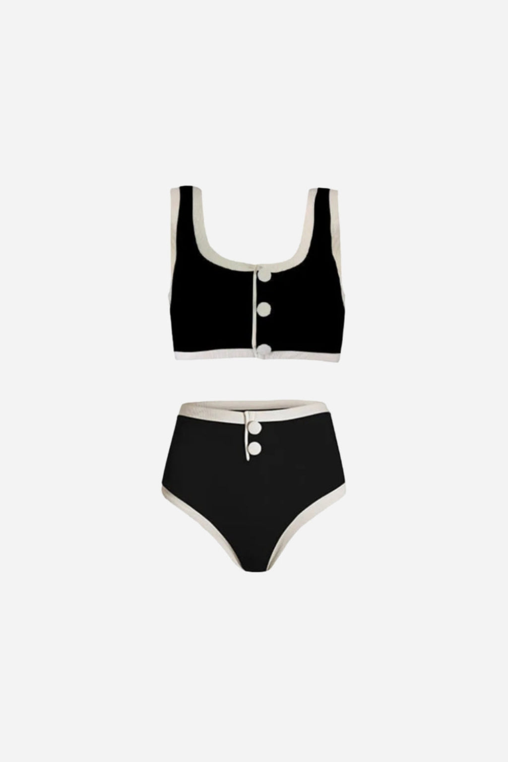 Bikini Bicolor Botones