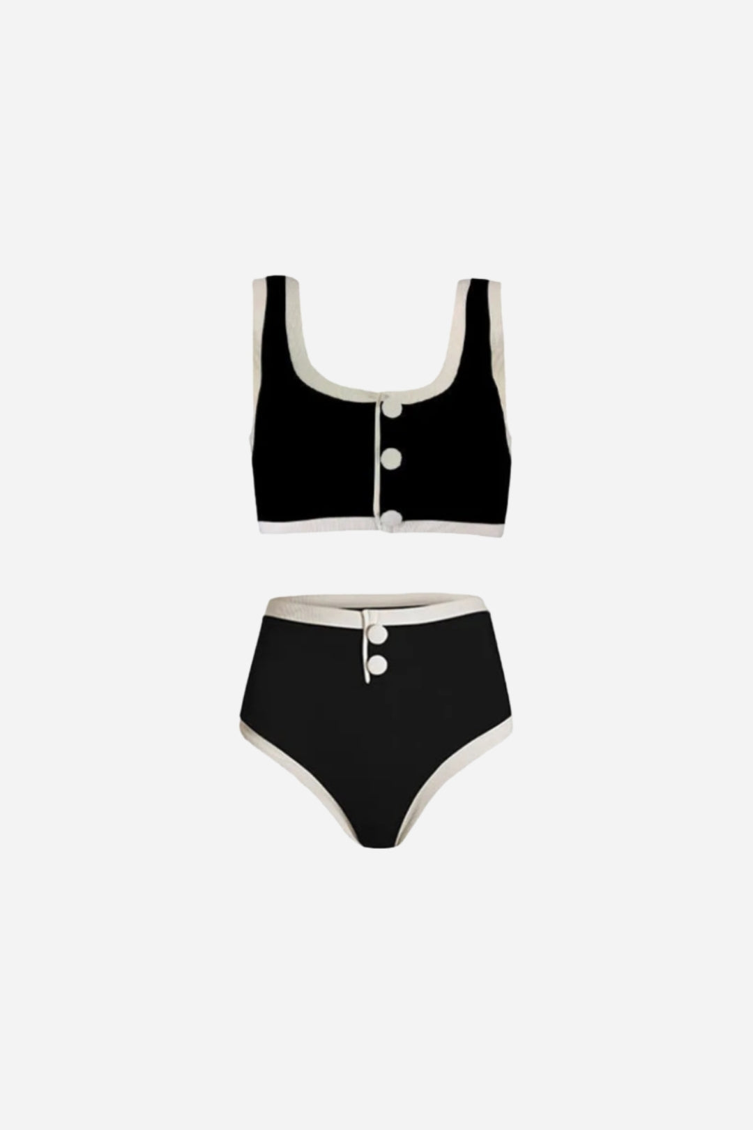 Bikini Bicolor Botones