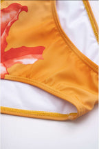 Bikini & Pareo Degradado Naranja