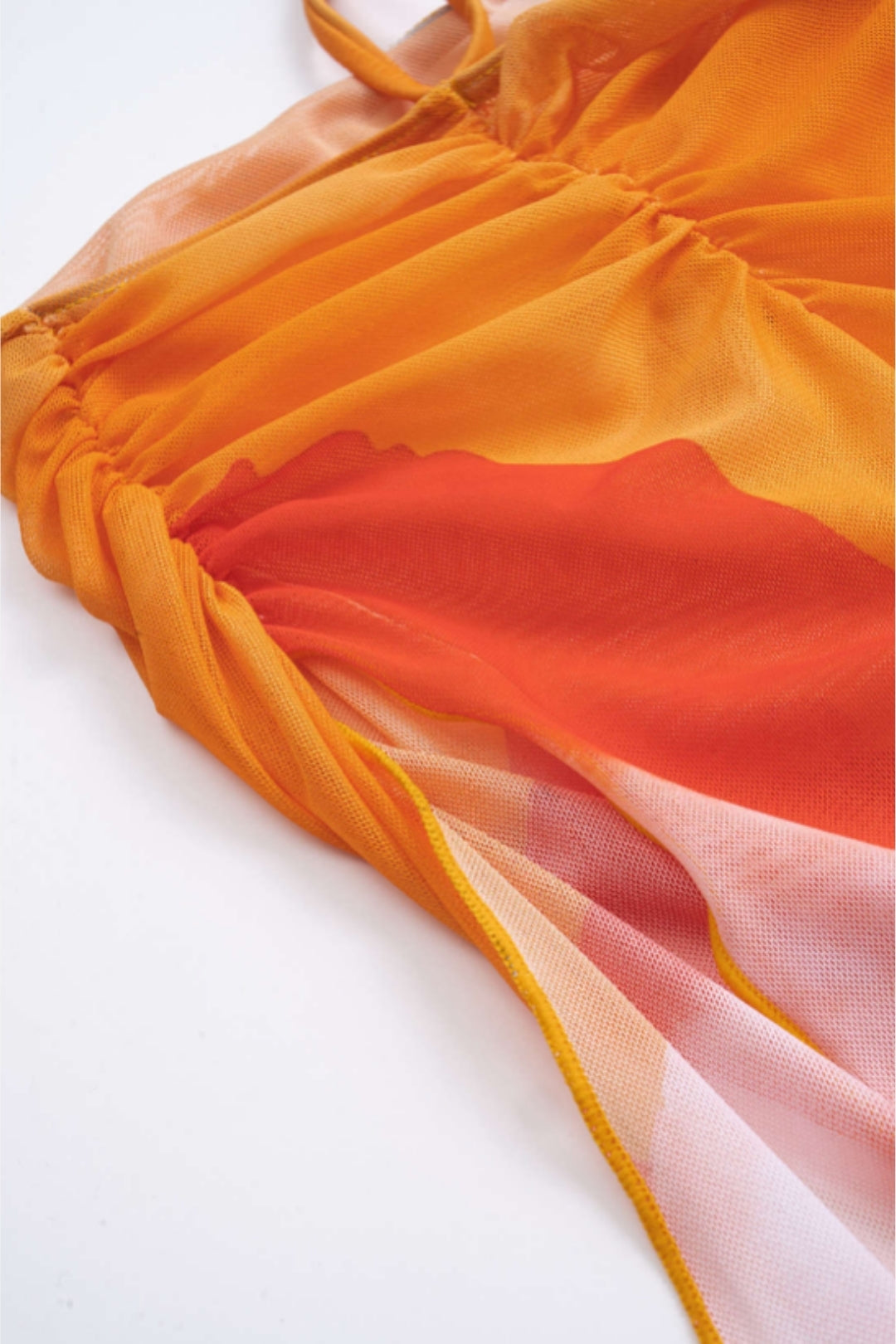 Bikini & Pareo Degradado Naranja