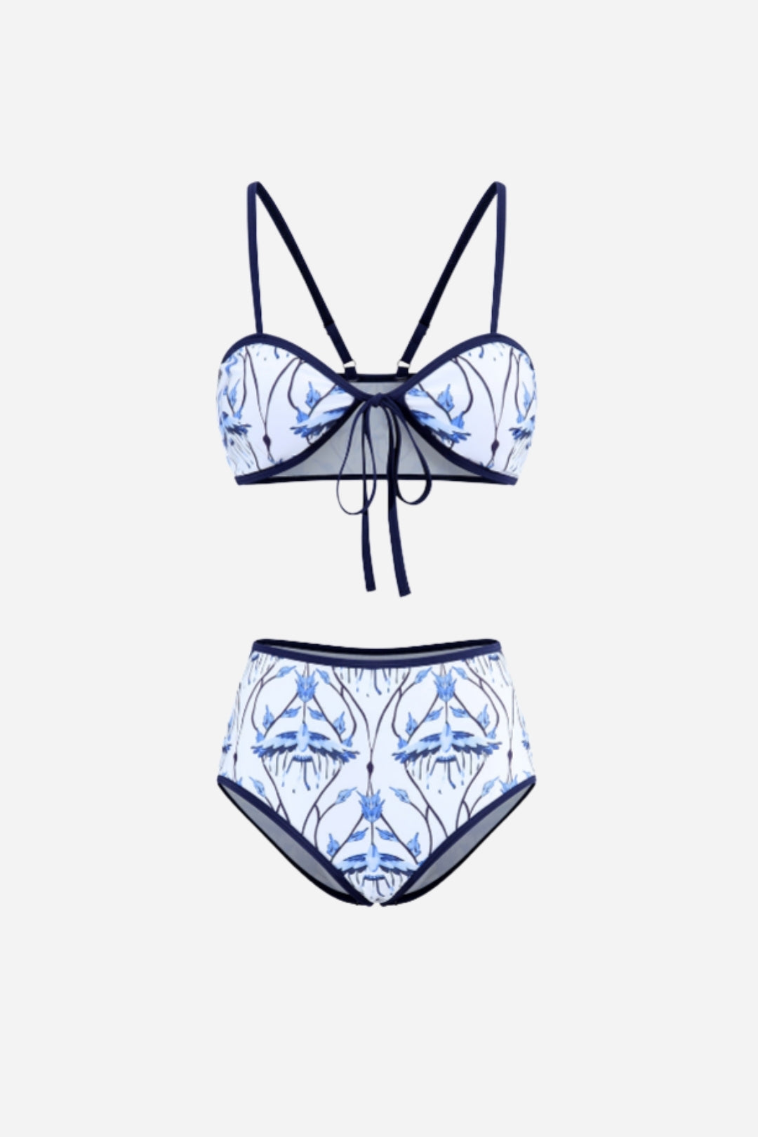 Bikini Azul Estampado