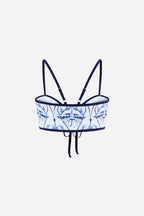 Bikini Azul Estampado