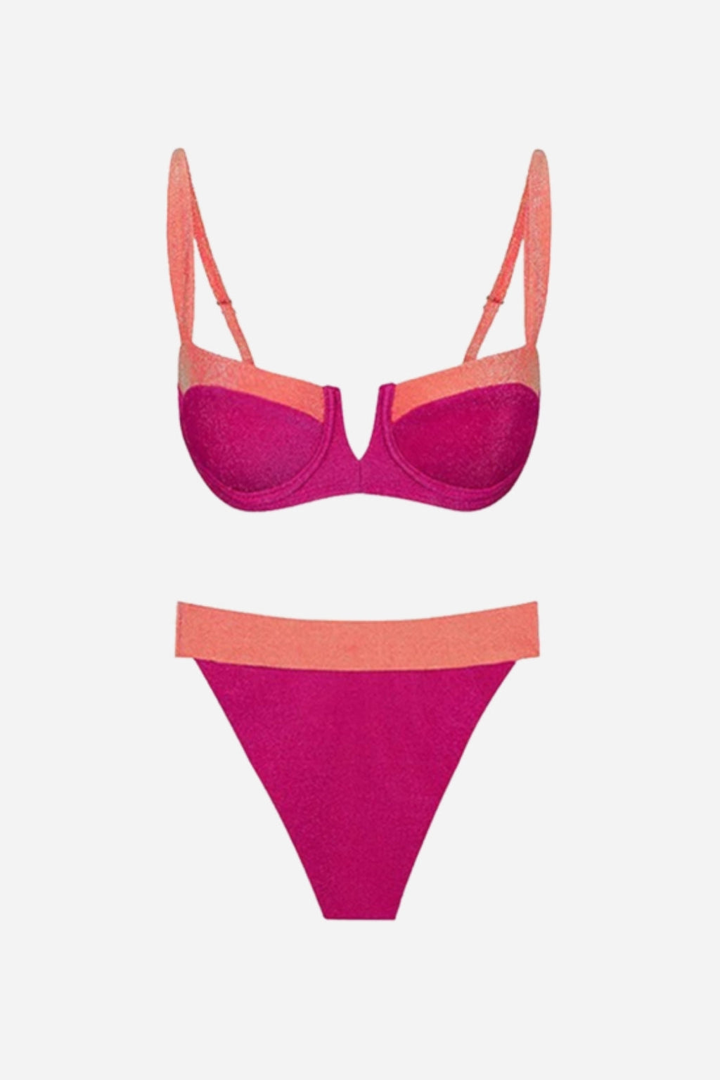 Bikini & Pareo Fucsia