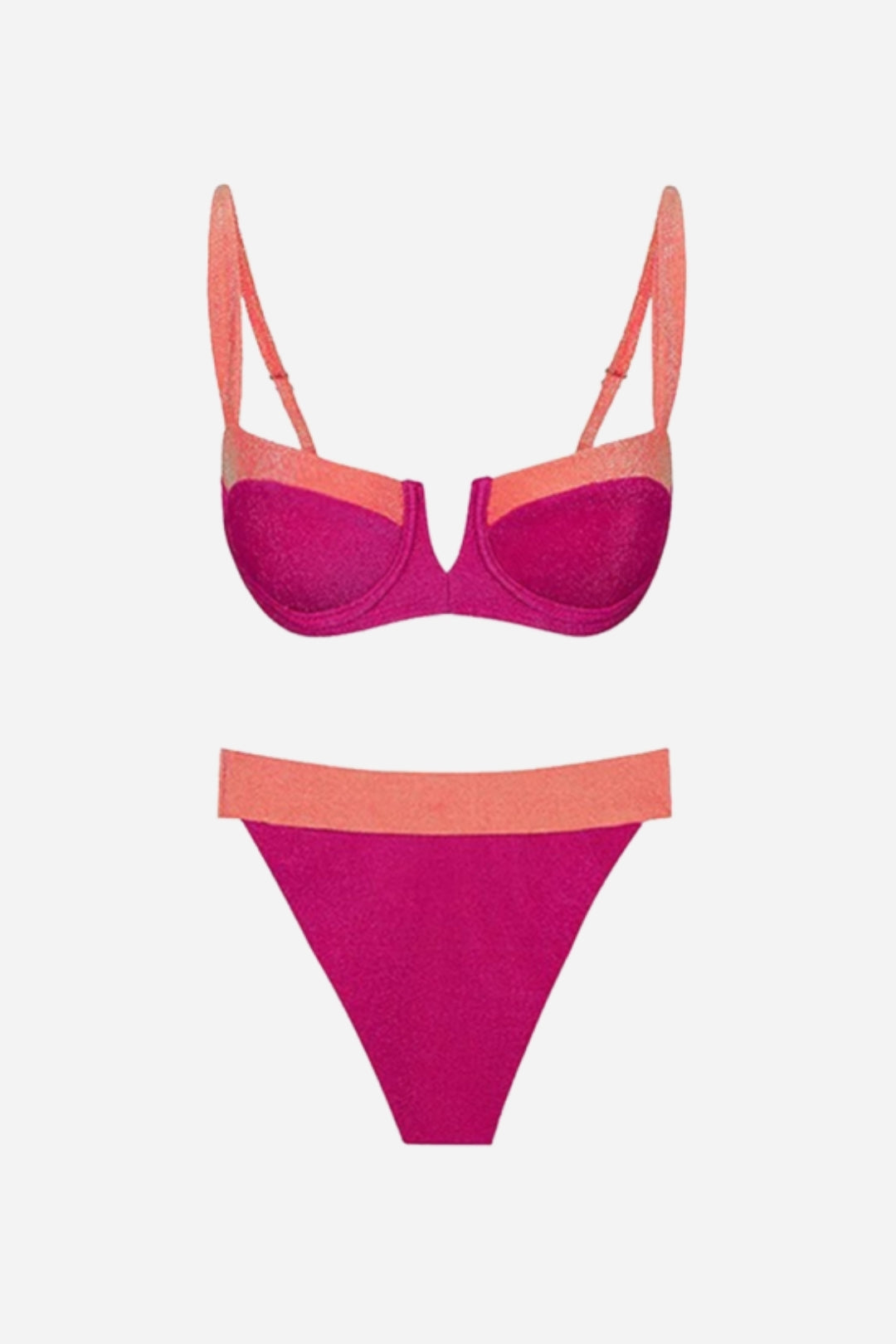 Bikini & Pareo Fucsia