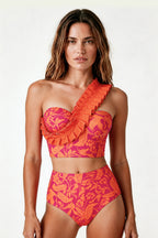Bikini Fucsia Volante
