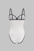 Rosvell Noir Trim Sculpt Bañador