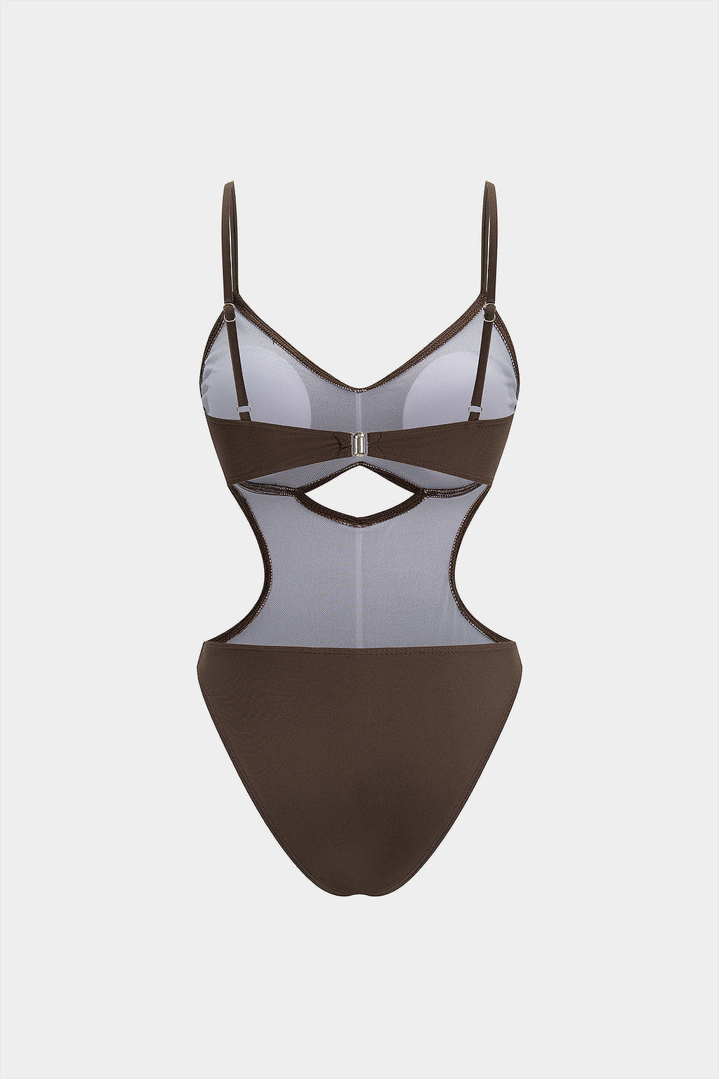 Bañador Marrón Cut-Out