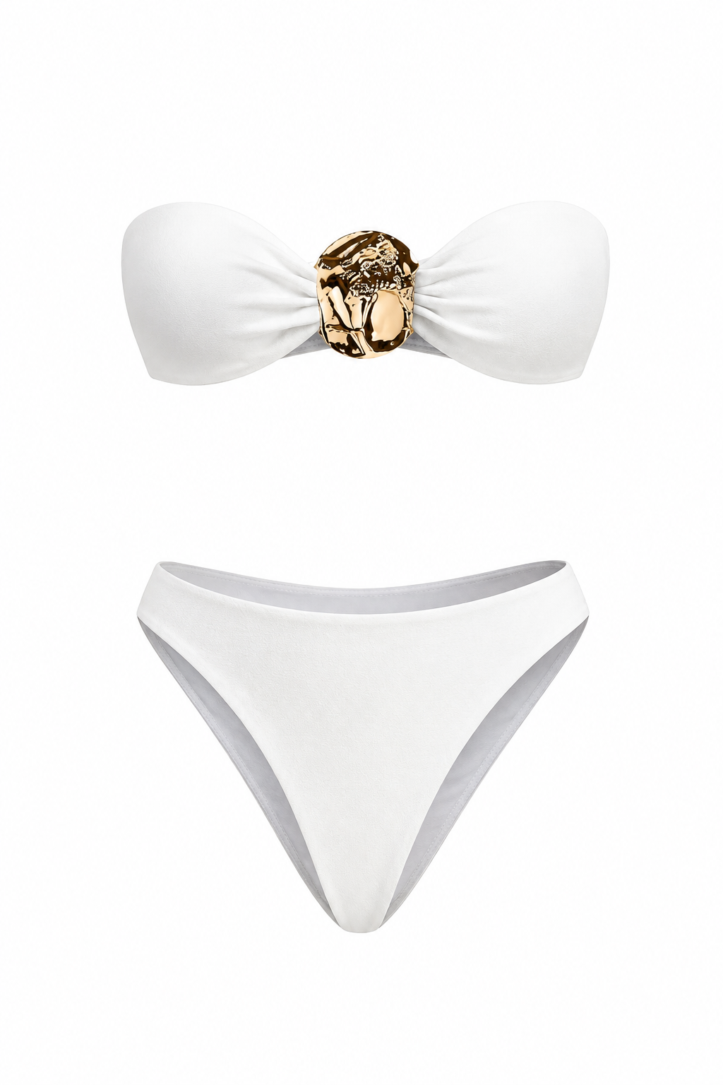 Bañador & Pareo Blanco Elegante