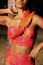 Bikini Fucsia Volante