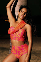 Bikini Fucsia Volante