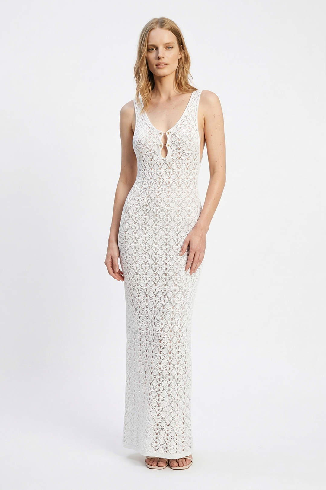Vestido Crochet Elegance